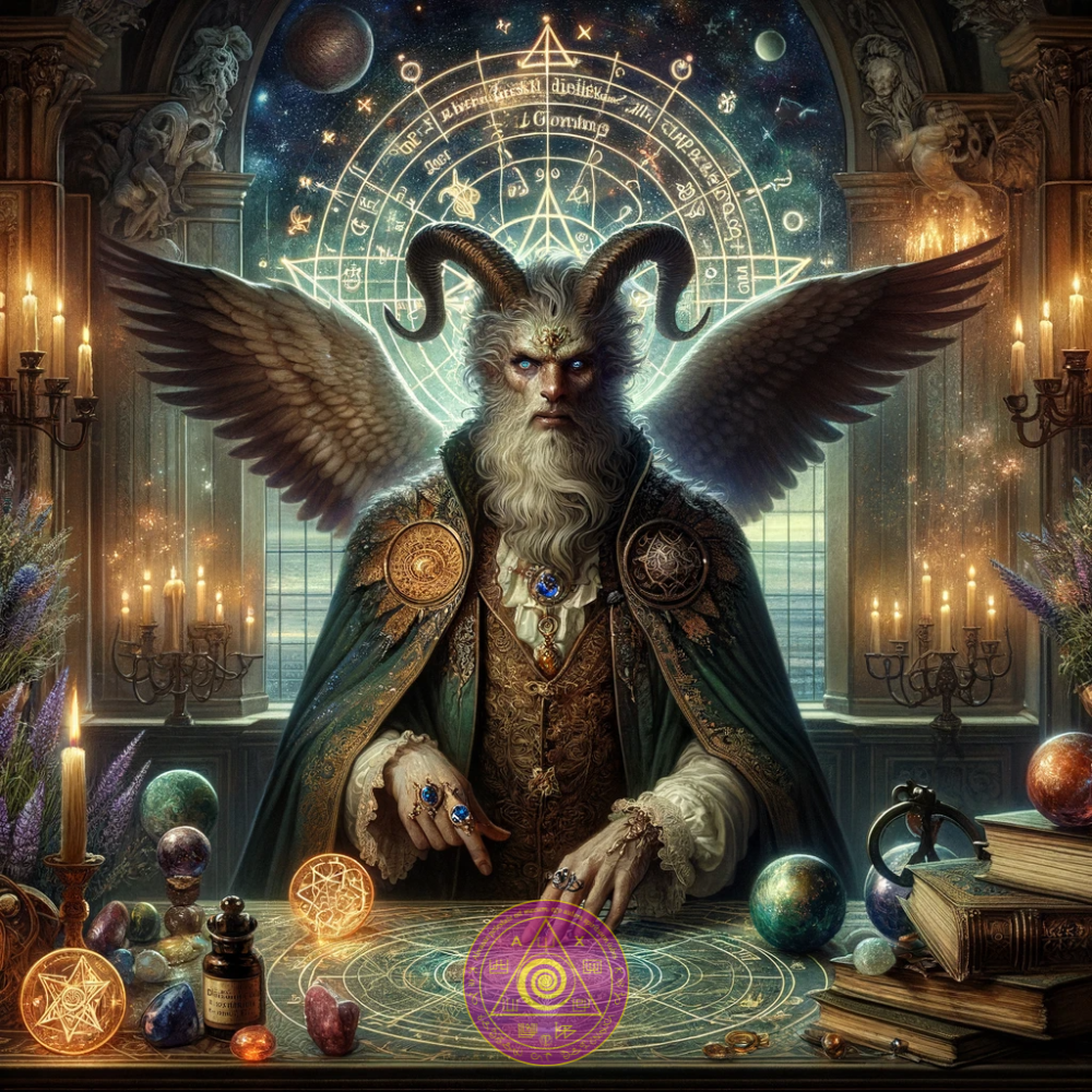 Demon Decarabia Art의 신비를 경험하십시오: 어두운 비밀 속으로 뛰어드세요! - Abraxas Amulets ® Magic ♾️ Talismans ♾️ 시작