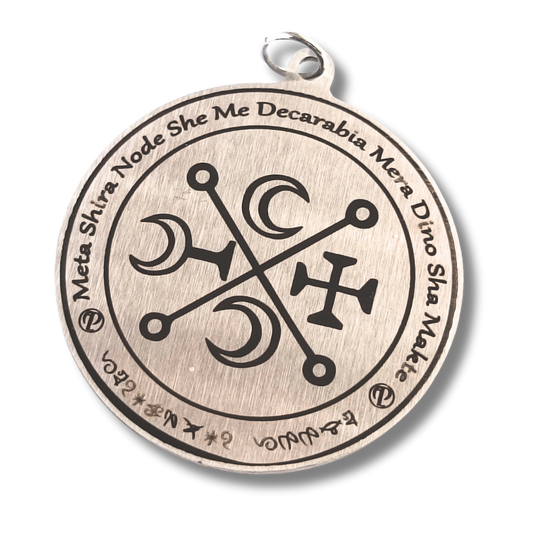 Amulet of Demon Decarabia for Elemental Harmony, Transformation & Protection