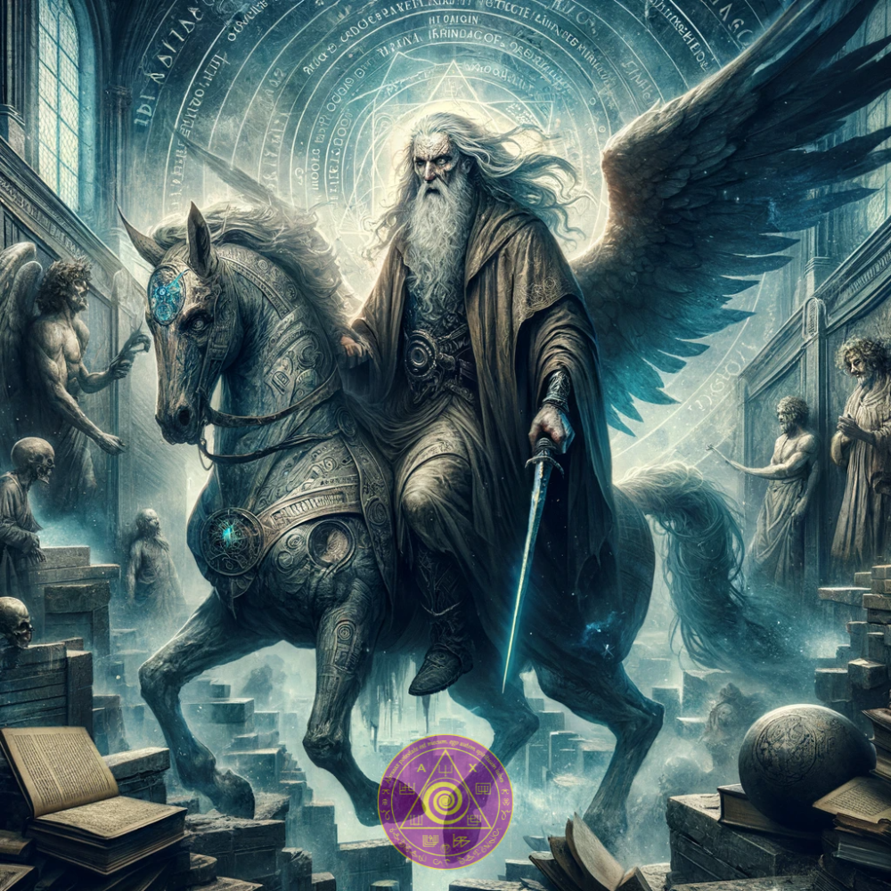 Aesthetics e Lefifi e Hlalositsoe hape: Amohela Demon Furcas bakeng sa Transcendence - Abraxas Amulets ® Magic ♾️ Talismans ♾️ Initiations