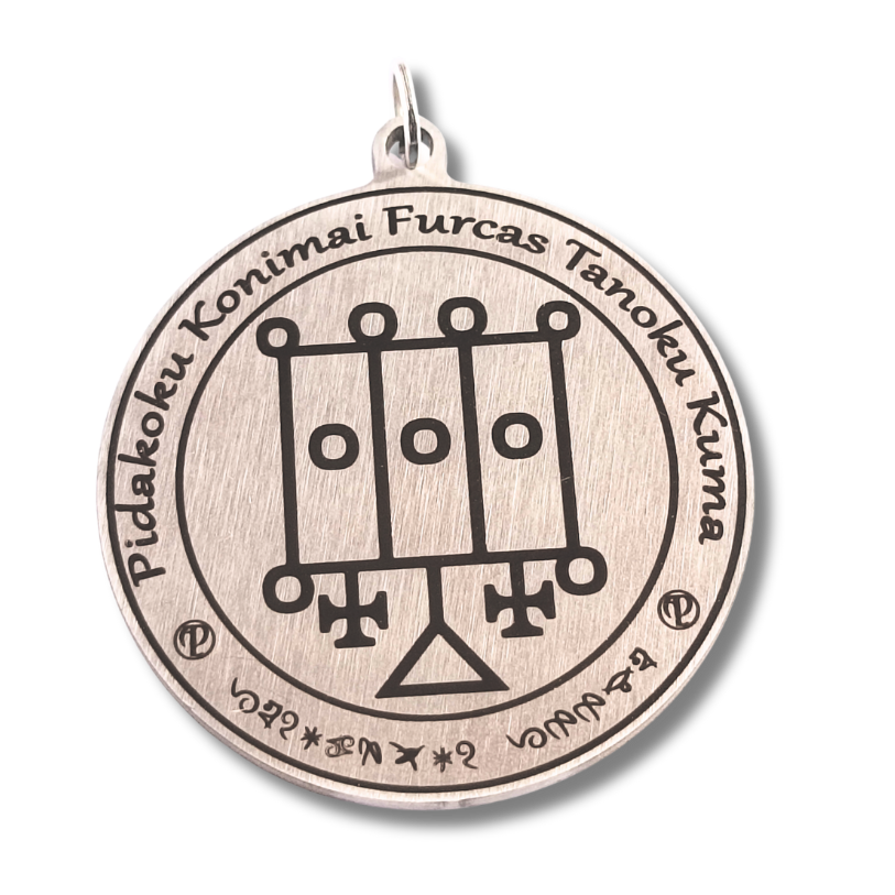 Amulet of Demon Furcas for Knowledge, Clarity & Teaching