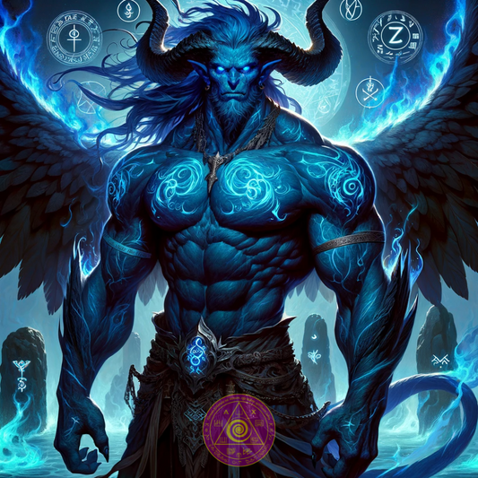 Demon Gaap Art: Kpatụ n'amamihe nke ụwa - Abraxas Amulets ® Ime Anwansi ♾️ Talismans ♾️ Mmalite
