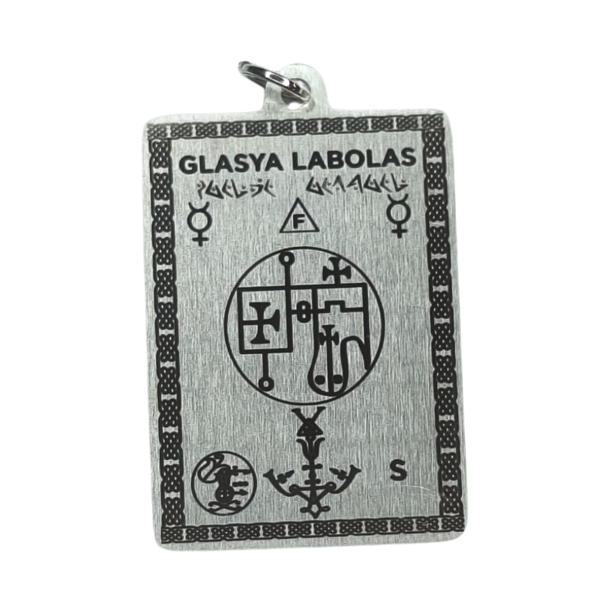Masters Amulet of Demon Glasya Labolas for Fearless Power, Tactical Brilliance, and Hidden Knowledge