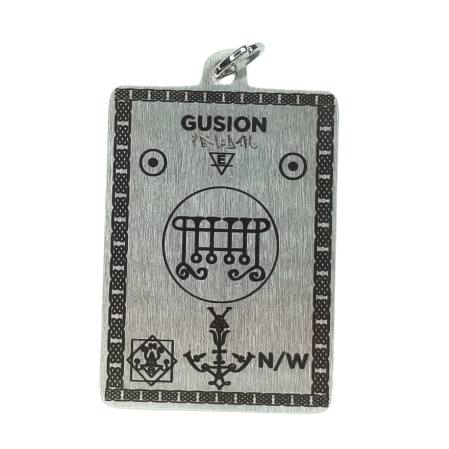 Masters Amulet of Demon Gusion for Divine Wisdom, Foresight, and Truth