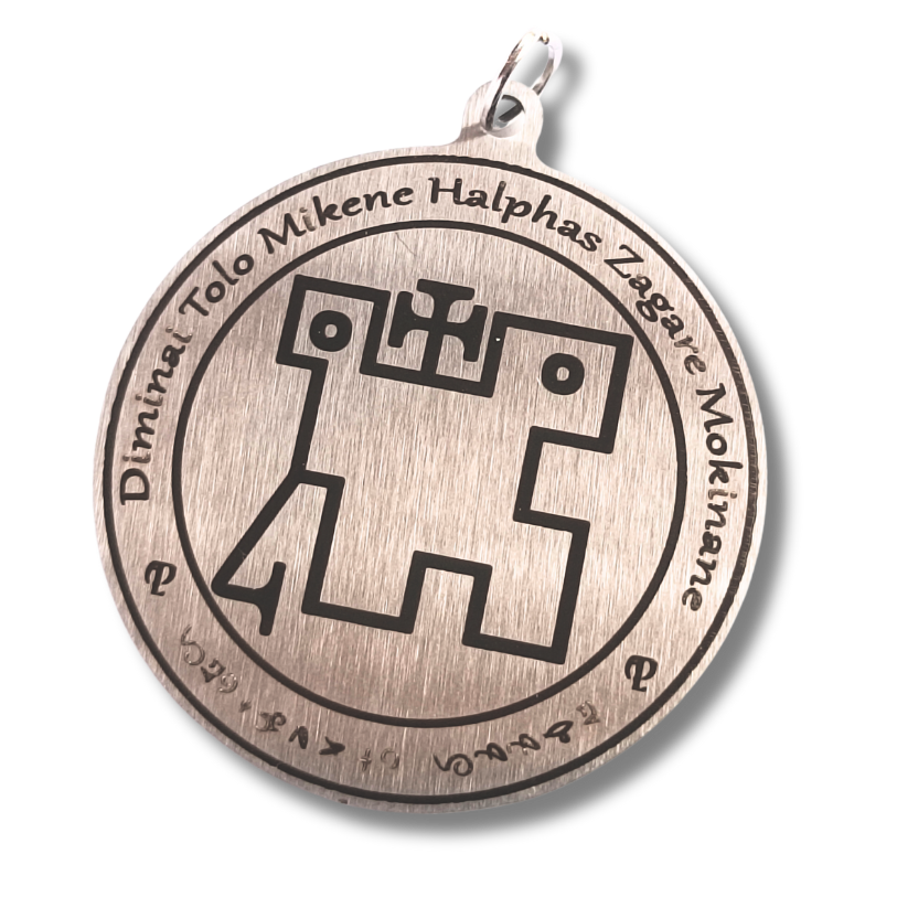 Amulet of Demon Halphas for Strategic Mastery, Protection & Resilience