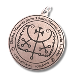 Amulet of Demon Haures for Foresight, Courage & Spiritual Transformation