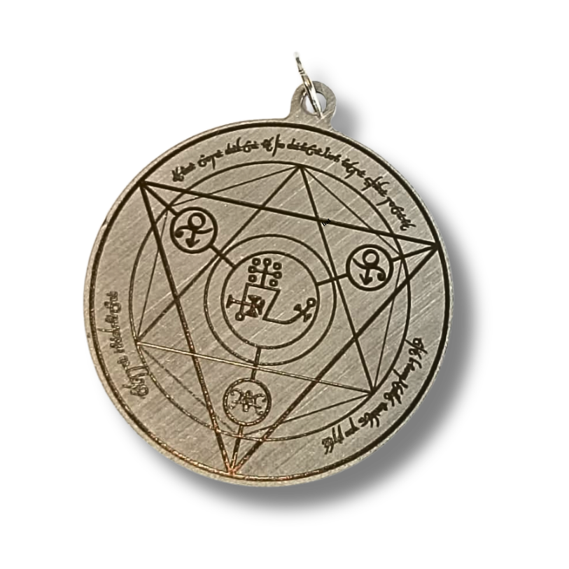 Hexagram Amulet of Demon Dantalion for Personal Success