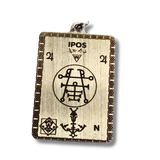 Masters Amulet of Demon Ipos for Confidence, Foresight, and Strategic Mastery