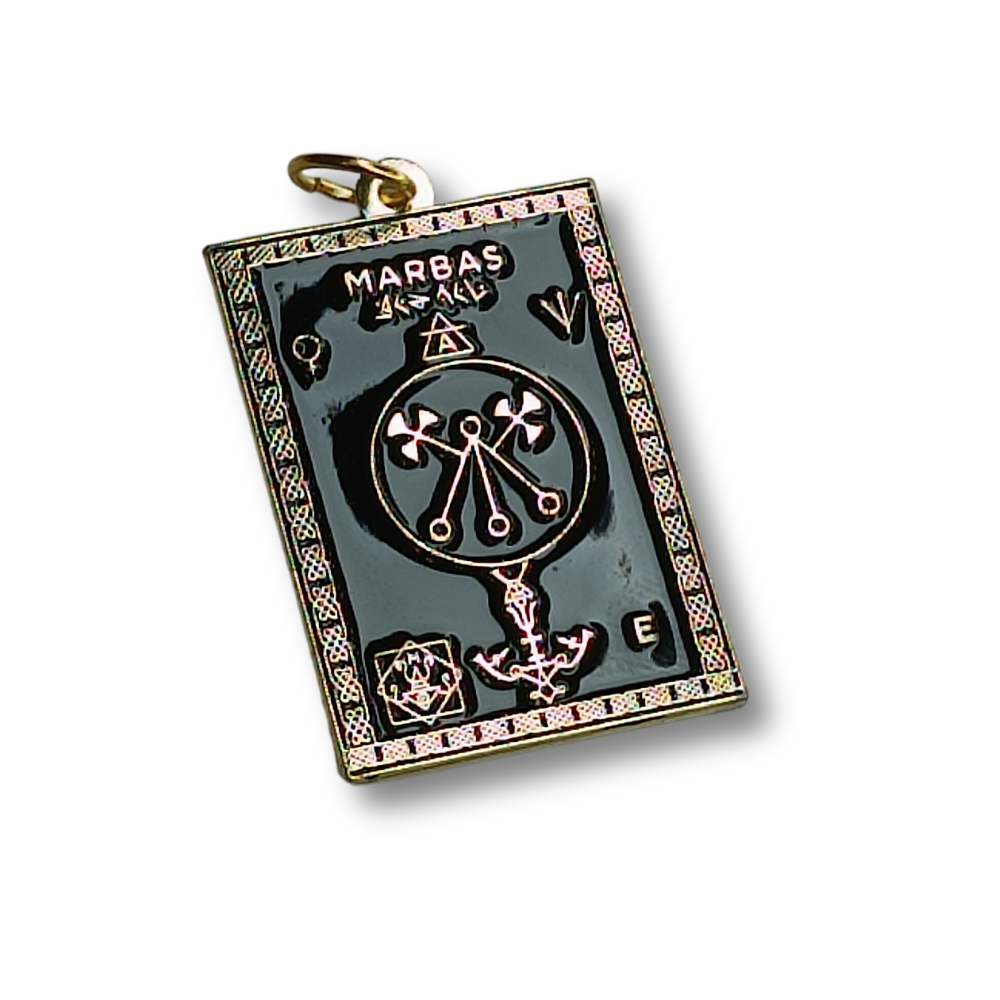 Ko te amulet Kaiwhakaora tino kaha o te Wairua Marbas - Abraxas Amulets ® Magic ♾️ Talismans ♾️ Nga timatanga