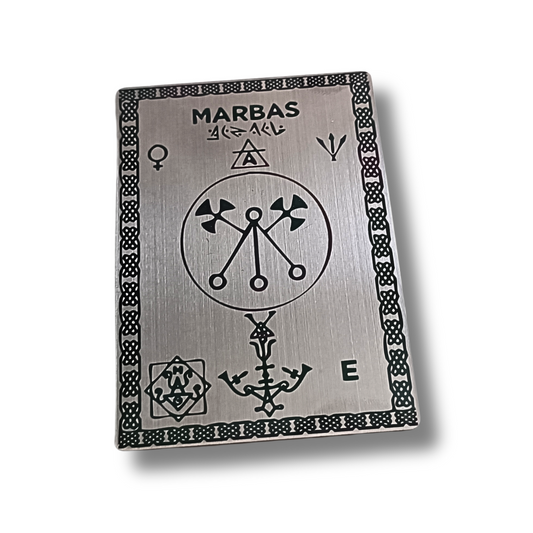 Invocation & Alignment Pad with the Sigil of Marbas