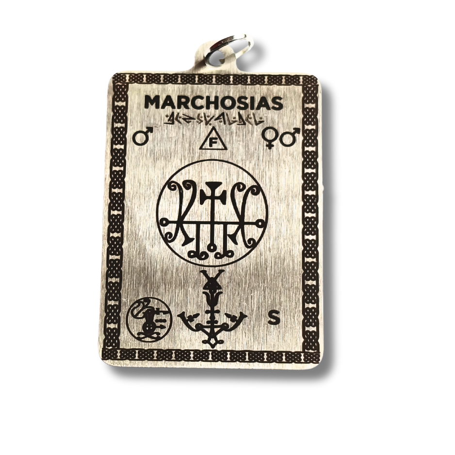 Masters Amulet of Demon Marchosias for Courage and Strategy