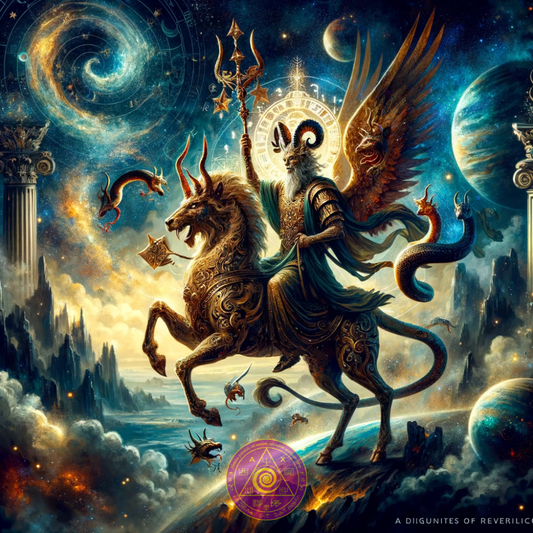 Atbrīvojiet dēmonu Orias spēku: izpētiet bezdibeni — Abraxas Amulets® maģija ♾️ talismani ♾️ iesvētības