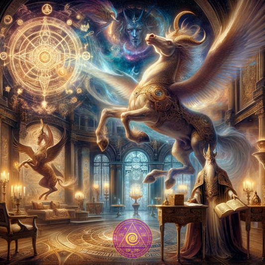 Omfavn det ukonventionelle: Dæmon Orobas Art for the Bold - Abraxas Amulets ® Magic ♾️ Talismaner ♾️ Indvielser