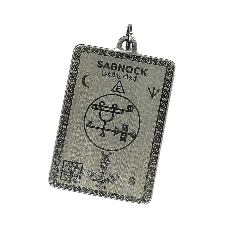 Masters Amulet of Demon Sabnock for Protection, Fortification, and Strategic Mastery