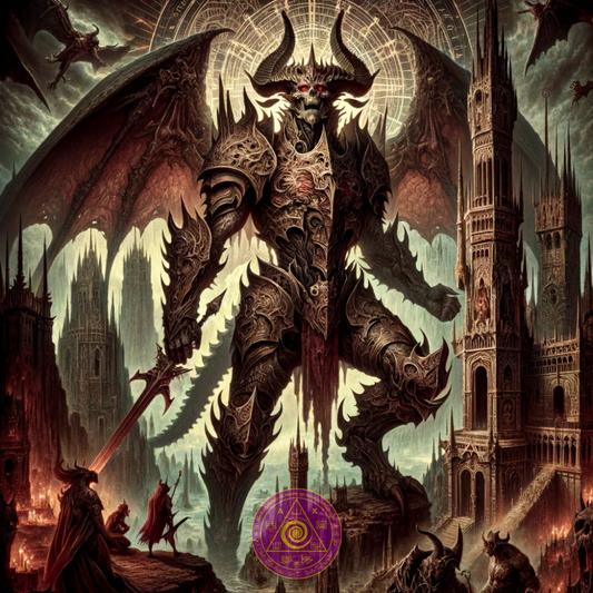 Avasta deemoni Sabnocki lummav maailm – digitaalne kunstikogu – Abraxase Amulets® Magic ♾️ Talismanid ♾️ initsiatsioonid