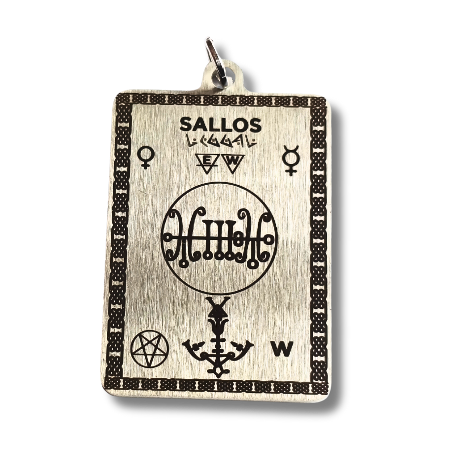 Masters Amulet of Demon Sallos to Ignite Passion and Deep Devotion