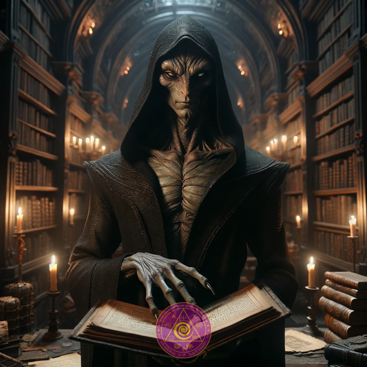 Unleash the Enigma: Demon Samigina Art - Digital Download - Abraxas Amulets ® Khawv koob ♾️ Talismans ♾️ Initiations
