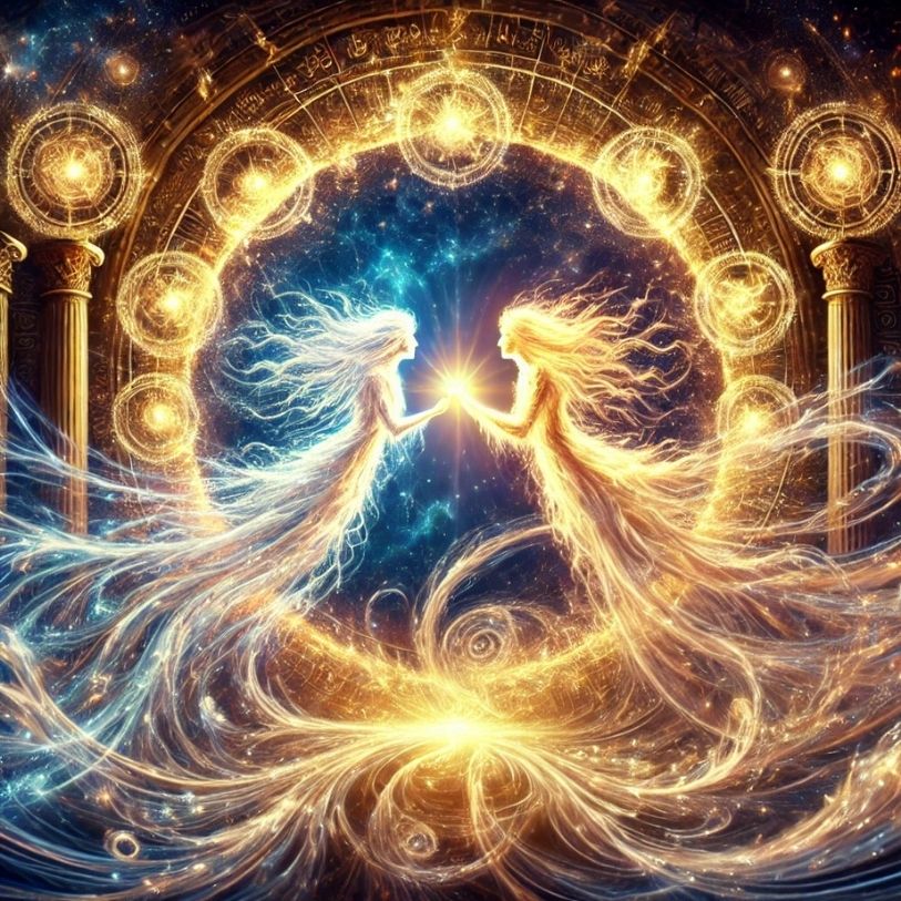 طقوس العثور على توأم روحي: إعادة الاتصال بنظيرك الإلهي