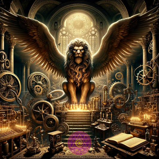 Unleash the Mystical Realm of Demon Vapula with Captivating Digital Art - Abraxas Amulets ® Magic ♾️ Talismans ♾️ Initiations