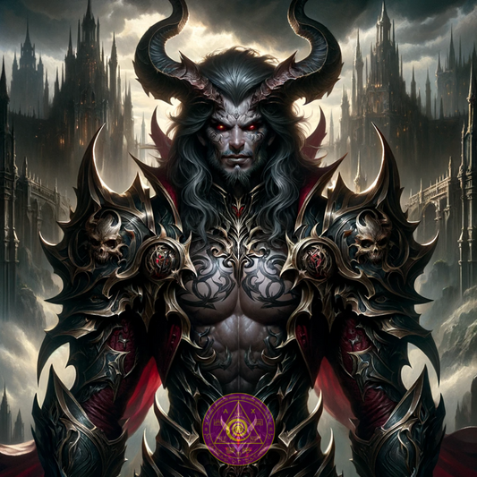 Ruhaniya Art Art of Demon Zepar, Zepar Wallpaper, Zepar Poster, Demon Poster - Abraxas Amulets ® Magic ♾️ Talismans ♾️ Ƙaddamarwa