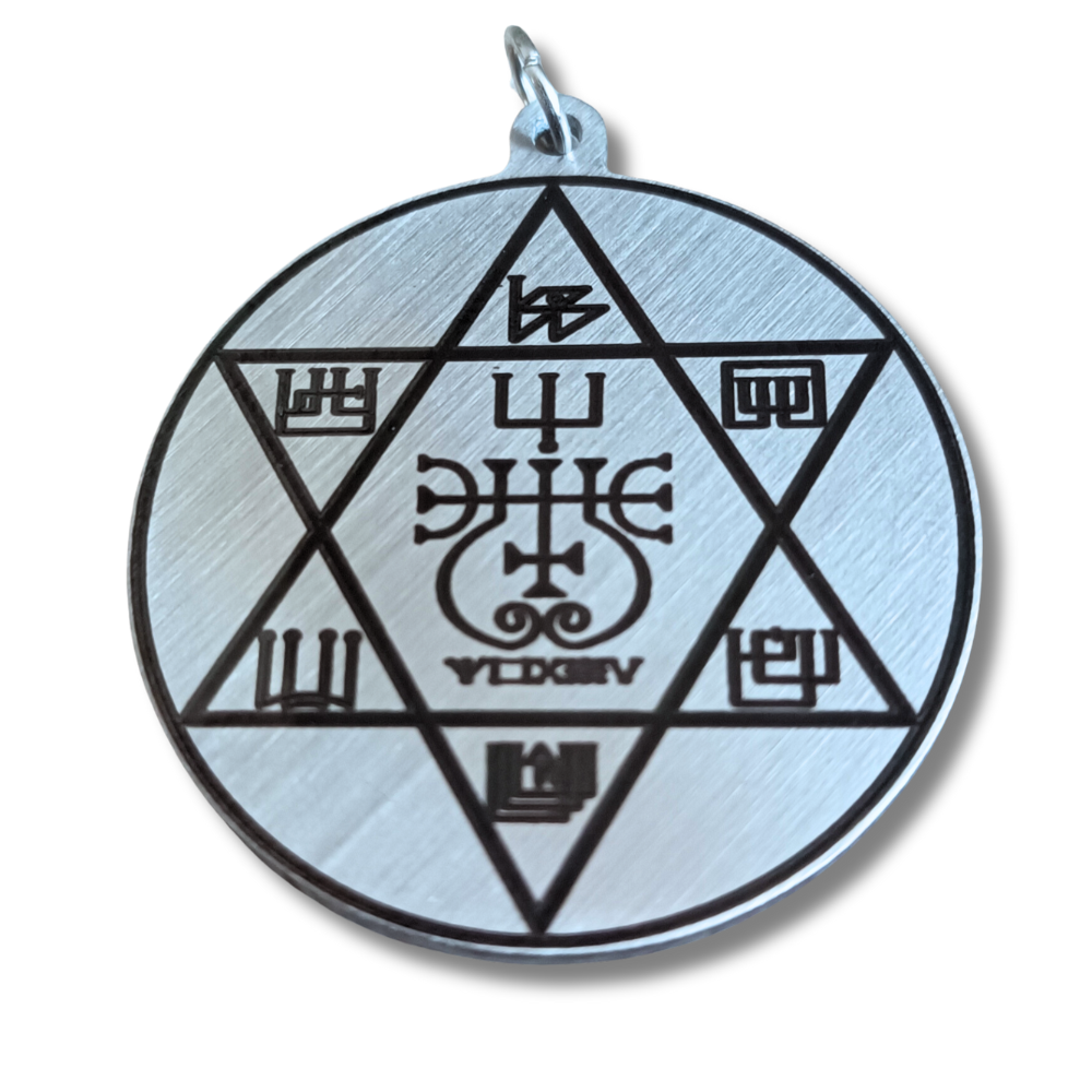 Sigil Amulet Hanger van Spirit Zepar wat deur mans gebruik word om die liefde van 'n vrou te lok - Abraxas Amulets ® Magic ♾️ Talismans ♾️ Inisiasies