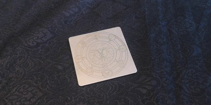 Cleansing and Charging Altar Tile - Occult Gatekeepers of Hell for Energy workers