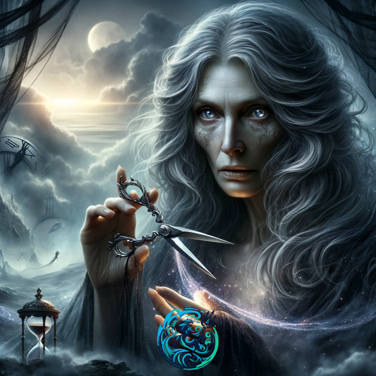 Damhin ang Matigas na Kamay ng Atropos: Greek Fate Goddess - Abraxas Amulets ® Magic ♾️ Talismans ♾️ Initiations