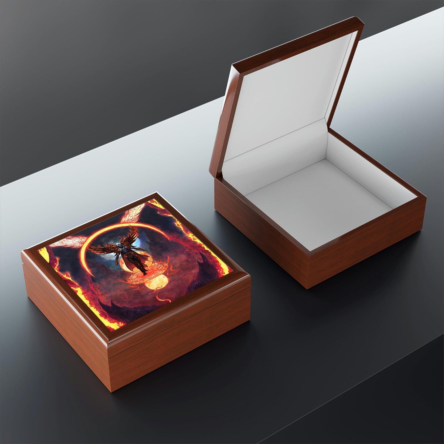 Astaroth-Jewelry-Box-si aad u kaydiso-talismans-kaaga-iyo-rings-6