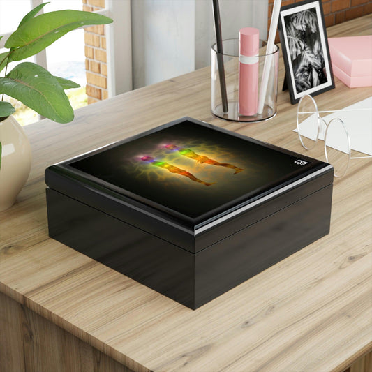 Аура-енергија-Кутија за накит за чување талисмана и прстења