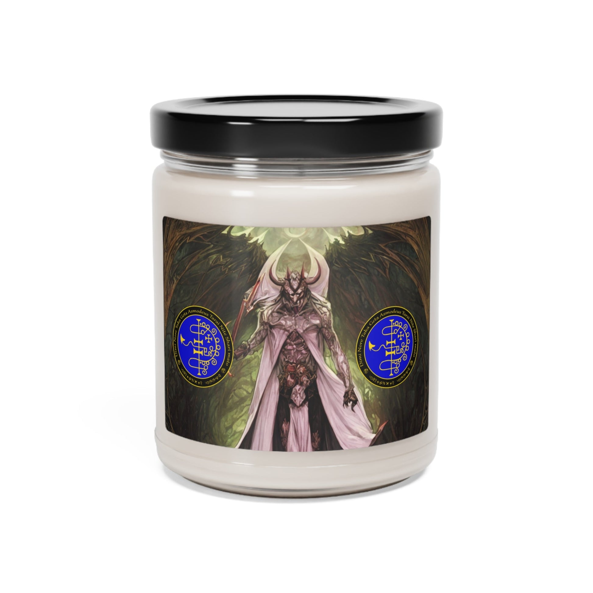 Demon-Asmodeus-Altar-Scented-Soy-Candle-for-Gambling-related-offerings-rituals-initiations-or-praying-and-meditation
