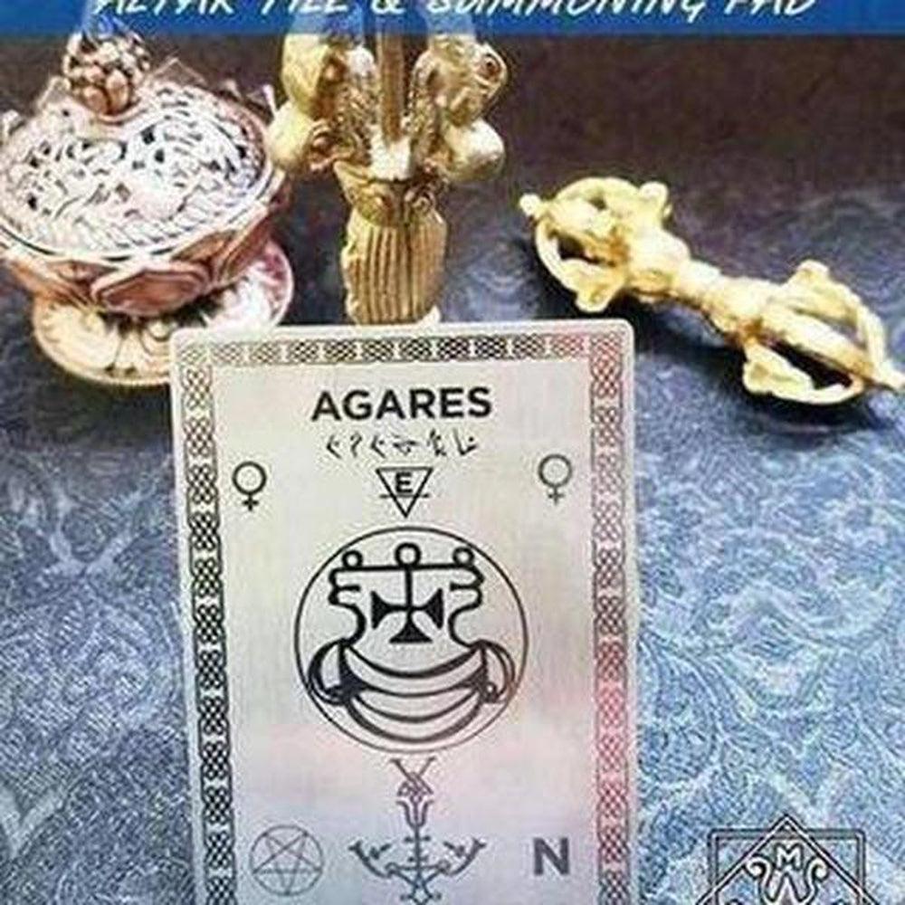 Invocation-Alignement-Pad-avec-le-Sigil-of-Agares-for-home-autel-Witchcraft-3