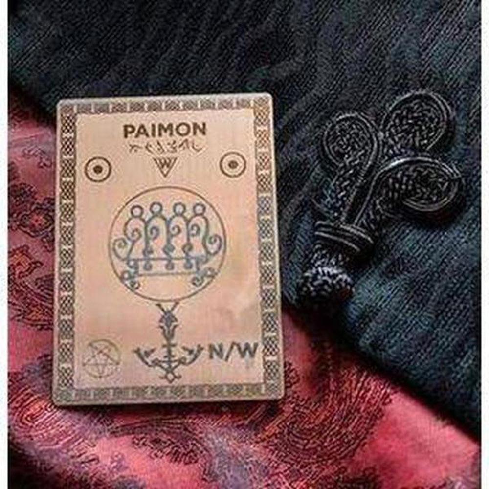 دعاء محاذاة الوسادة مع Sigil-of-Paimon-for-home-altar-Witchcraft-3