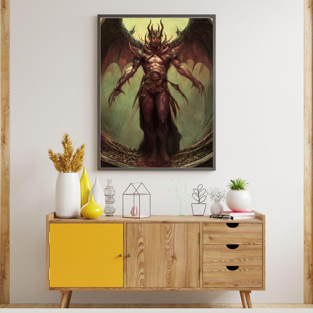 Spiritual-Wall-Art-of-Demon-Asmodeus-Asmodeus-Wallpaper-Asmodeus-Poster-Demon-Poster-2