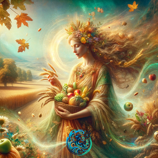 Ceres's Golden Fields: Matka viljaäidin rehevien valtakuntien läpi - Abraxas Amulets ® Magic ♾️ Talismaanit ♾️ vihkimykset