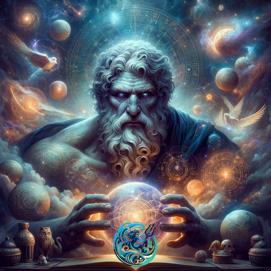 Coeus's Infinite Insight: Unveil the Wisdom of the Titan of Intelligence - Abraxas Amulets ® Khawv koob ♾️ Talismans ♾️ Initiations