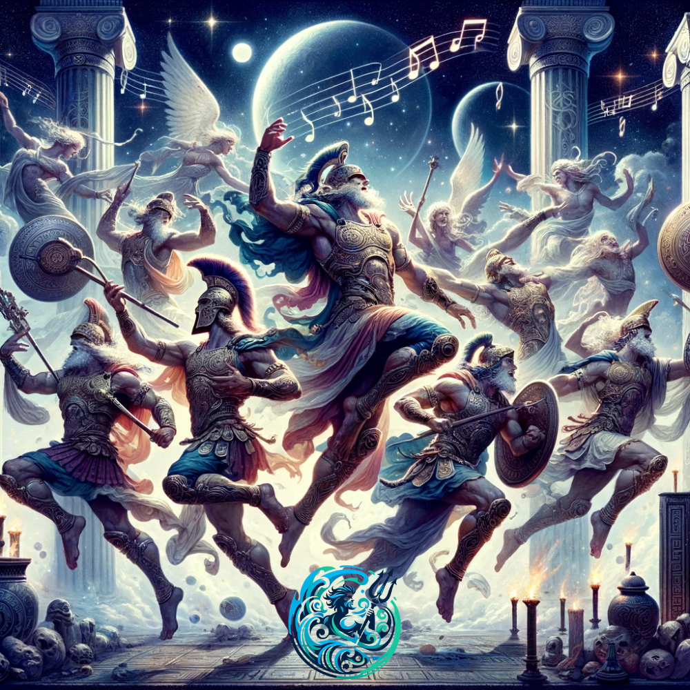 Corybantes' Rhythmic Fury: वॉरियर्सच्या नृत्याच्या तीव्रतेचा अनुभव घ्या - Abraxas Amulets ® Magic ♾️ Talismans ♾️ Initiations