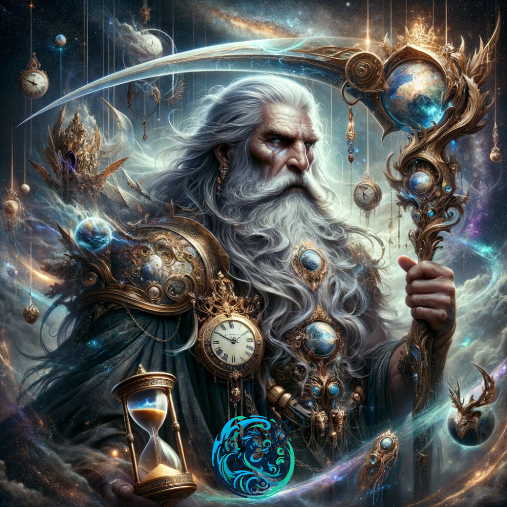 Kronusun Zamansız Hökmdarlığı: Əsrlərin Kralı Titanın sirlərini açın - Abraxas Amulets ® Magic ♾️ Talismans ♾️ Təşəbbüslər