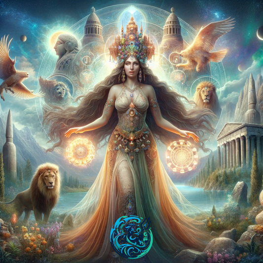 Cybele's Fertile Domain: Oplev Jordens Moders rige gavmildhed - Abraxas Amulets ® Magic ♾️ Talismaner ♾️ Indvielser