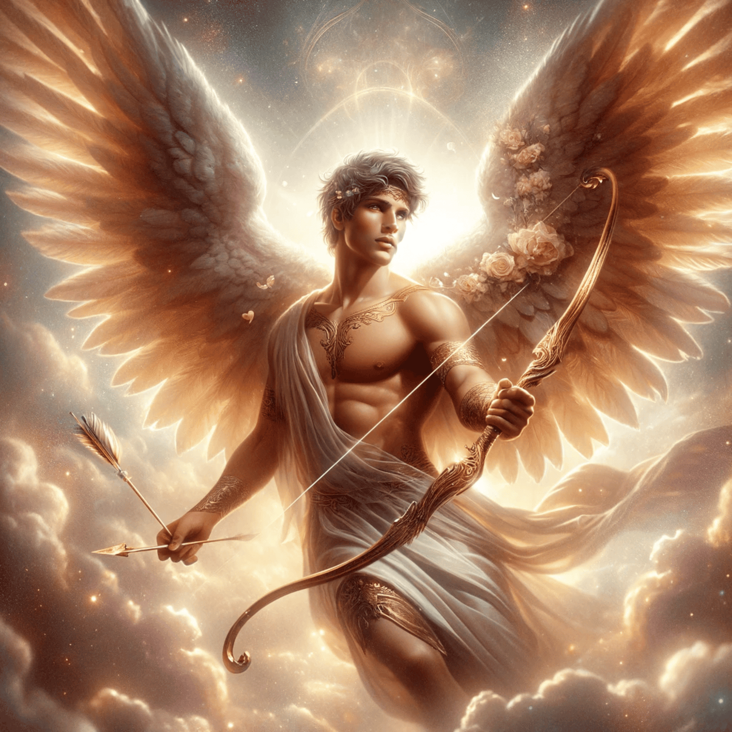 Fira begärets Gud: Grekisk Gud Eros Art - Abraxas Amulets ® Magic ♾️ Talismaner ♾️ Initiationer